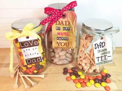 Fathers day store mason jar ideas