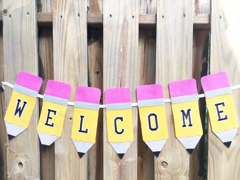 Make a Back to School Pencil Banner with Creatively Beth