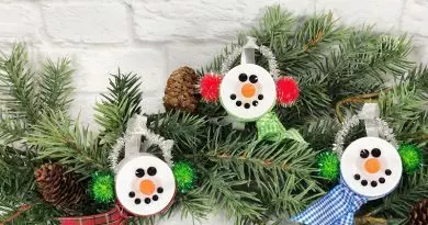 Dollar Tree Snowman Votive Creatively Beth #creativelybeth #dollartreecrafts #christmas #ornaments