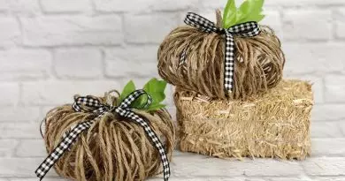 5 Minute Twine Pumpkins to Create for Fall with Dollar Tree Supplies Creatively Beth #creativelybeth #dollartreecrafts #twinepumpkins #fallhomedecor