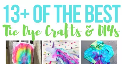 The BEST Tie Dye Crafts and DIYs with Creatively Beth and Team Creative Crafts #creativelybeth #tiedye #crafts #summer #kidscrafts