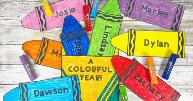 Free Crayon Bulletin Board Printables Creatively Beth #creativelybeth #crayon #bulletinboard #free #printables #download #teacher #kwikstix #thepencilgripcompany #solidtemperapaintsticks #backtoschool