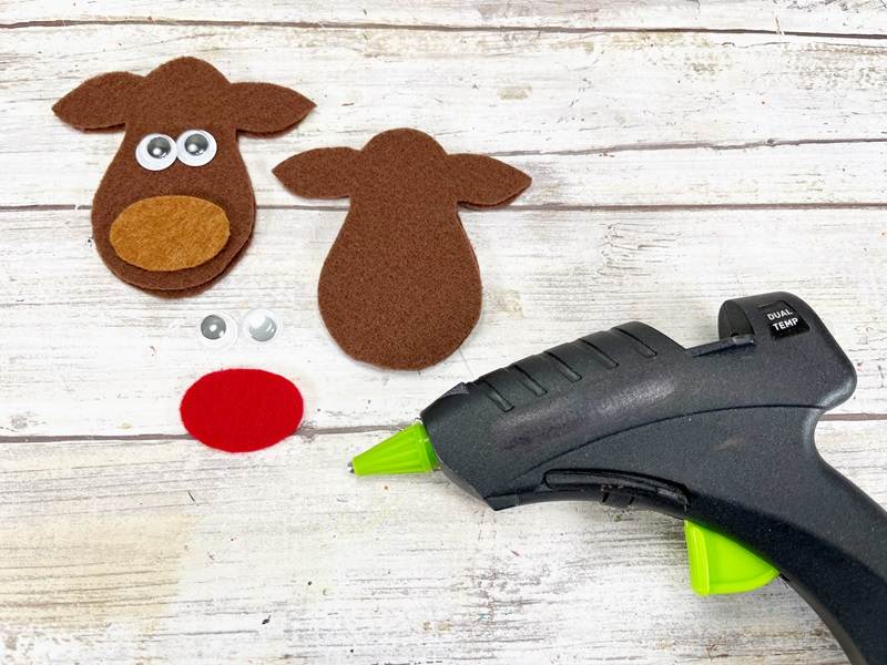Candy Cane Reindeer Craft