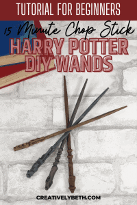 15 Minute Harry Potter Magic Wands