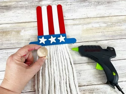 Dollar Tree Craft Stick Uncle Sam Gnome