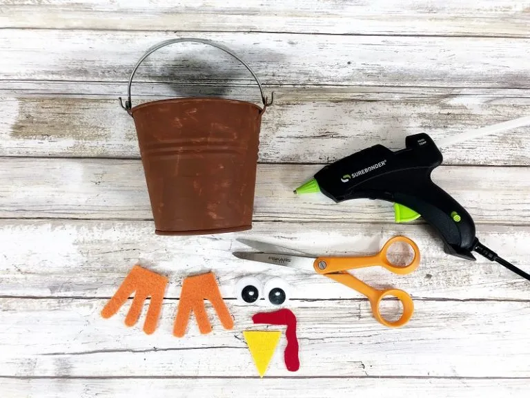 Craft Stick Thankful Bucket Dollar Tree Craft