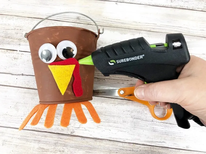 Craft Stick Thankful Bucket Dollar Tree Craft