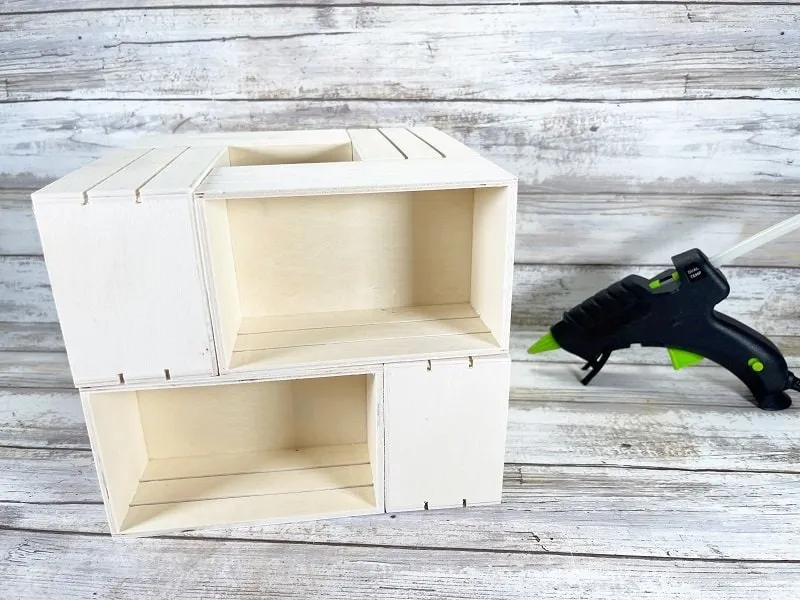 Dollar Tree Mini Crate Storage Organizer for Crafts