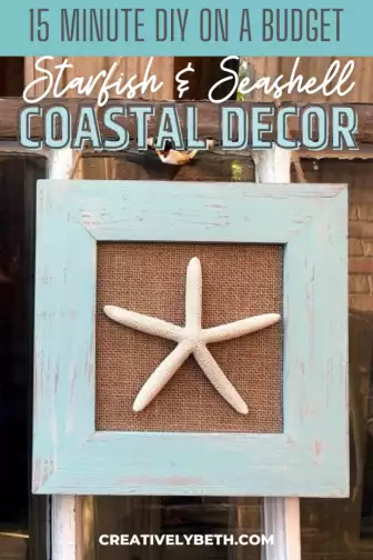 Easy Coastal Inspired Seashell Decor