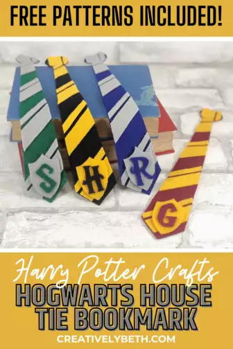 Harry Potter Felt Bookmark Project - More Than Thursdays