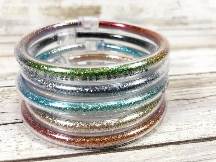 Glitter Water Bracelets