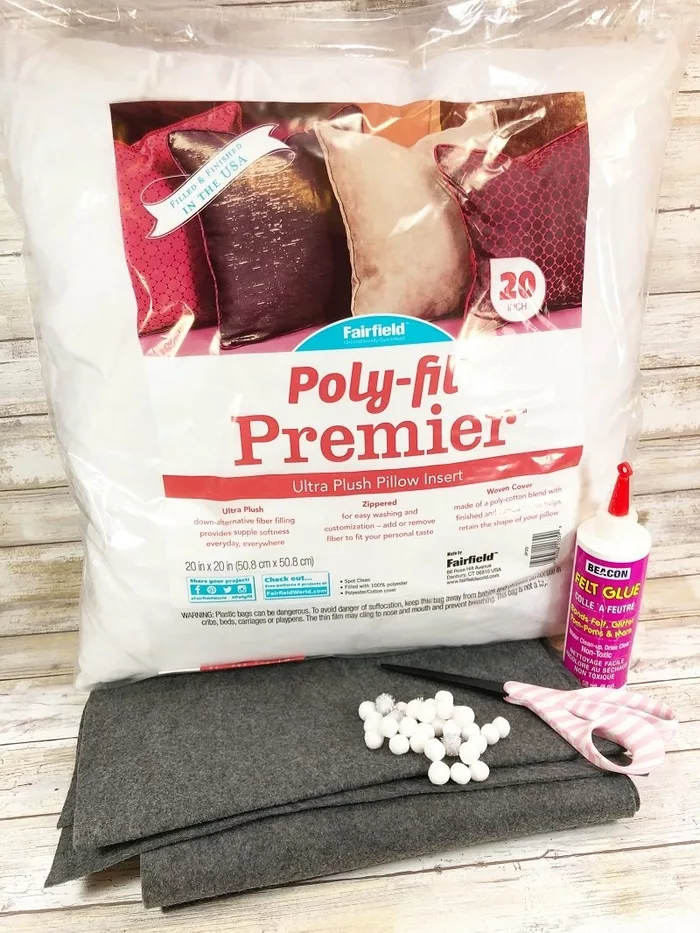 Poly Fil Stuffing, Sewing Pillow Inserts