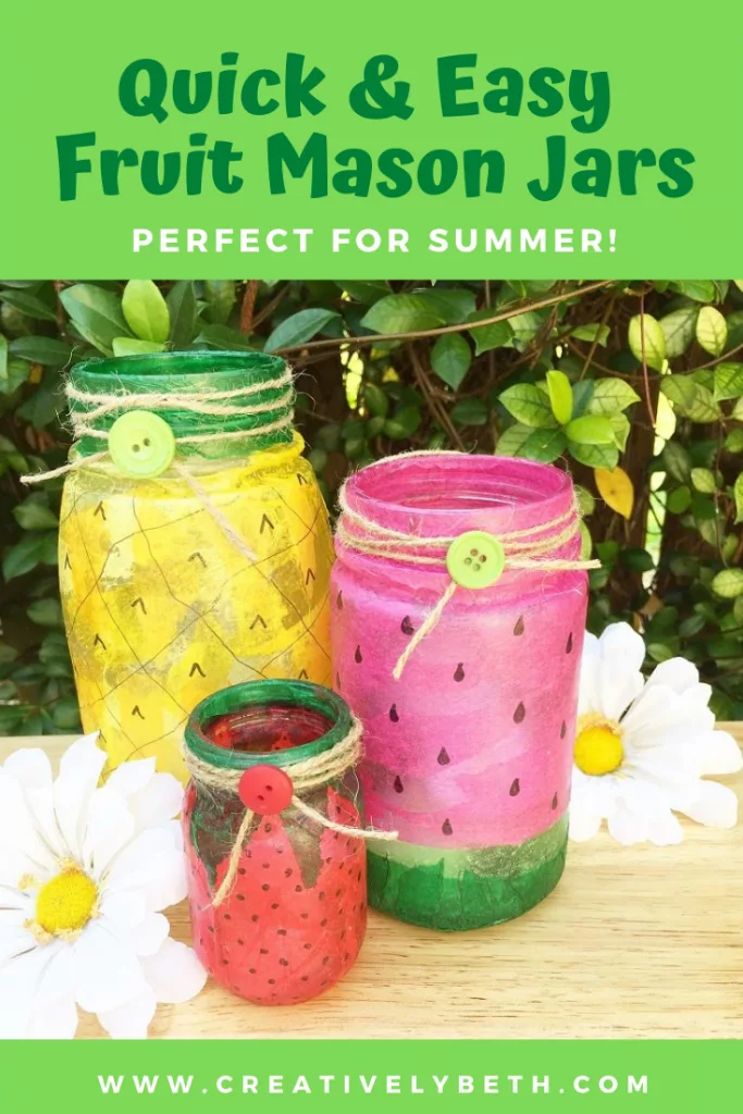 Summer Fruit Mason Jar - Delineate Your Dwelling