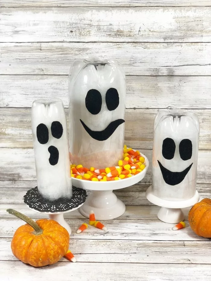 Ghostly Fun Water Bottle by Little Spooky Studio