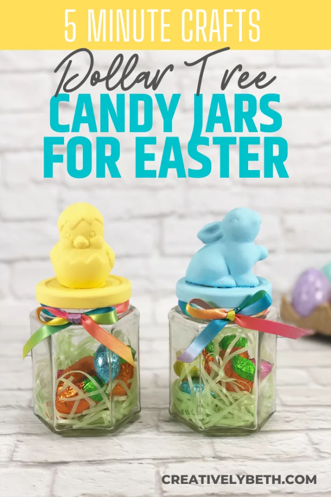 Pretty DIY Easter Candy Jars – Sustain My Craft Habit