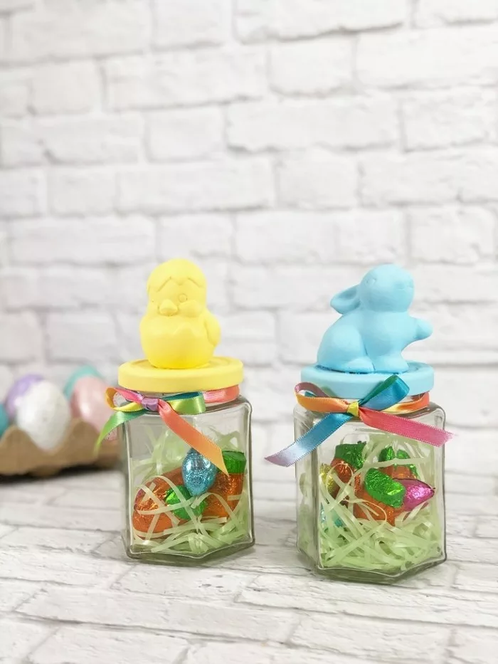 Pretty DIY Easter Candy Jars – Sustain My Craft Habit