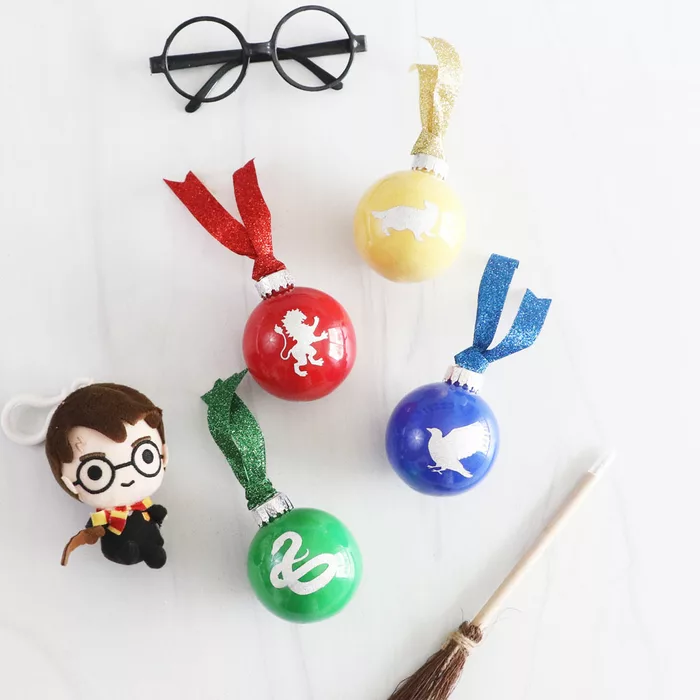 Harry Potter Christmas Ornament Brooms - Laura Kelly's Inklings