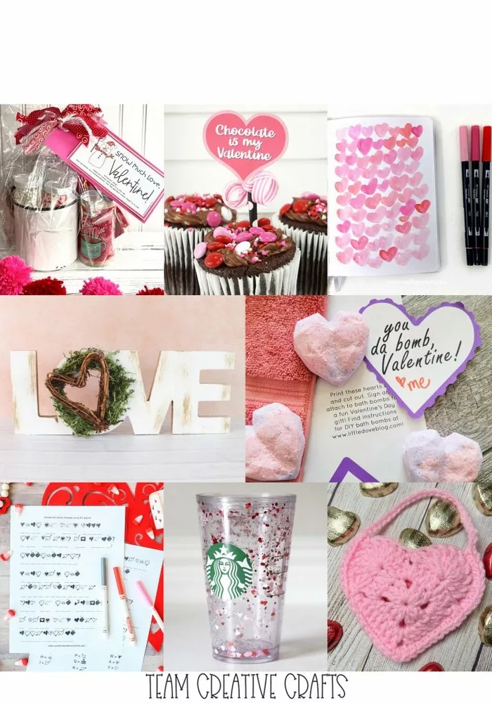 35+ Valentine Crafts – Valentines Day Craft Ideas