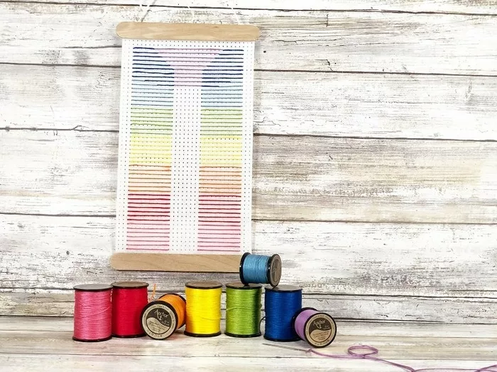 Learn 7 Hand Embroidery Stitches with Sunshines & Rainbows Kit