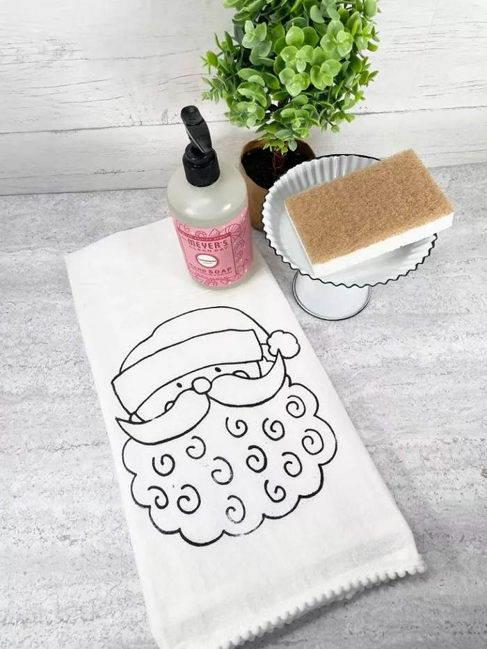 Holiday Greenery Christmas Kitchen Towels