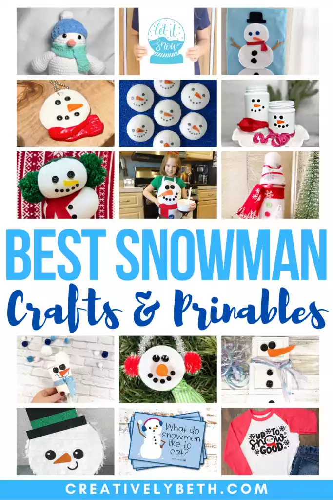 Stuffed Snowman Sewing Craft for Kids - The Imagination Tree