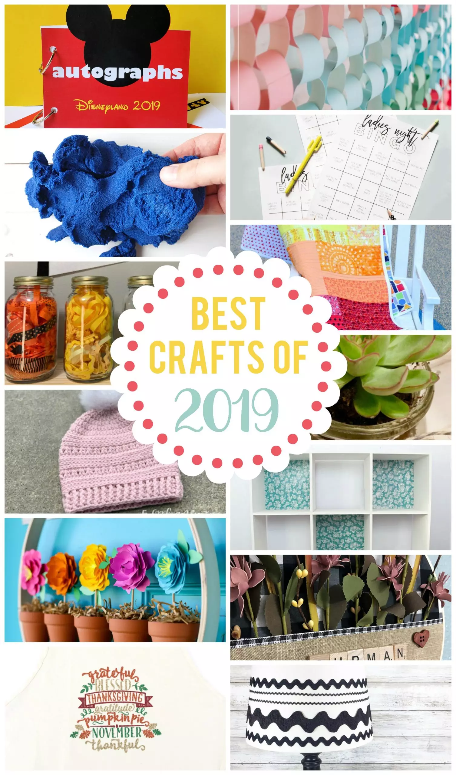 Top 15 Crafts of 2019 a Round-Up of Inspiration!