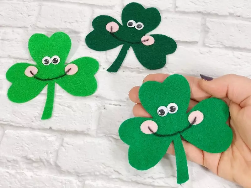 Kawaii Inspired Shamrocks