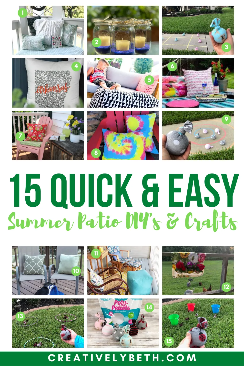 NoSew Bean Bags for Outdoor Games with Kids