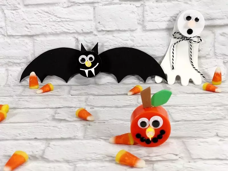 DOLLAR TREE HALLOWEEN VOTIVES CREATIVELY BETH 13 | Creatively Beth