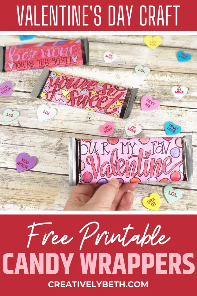 Free Printable Pop It Valentine Cards (8 Colorful Versions)