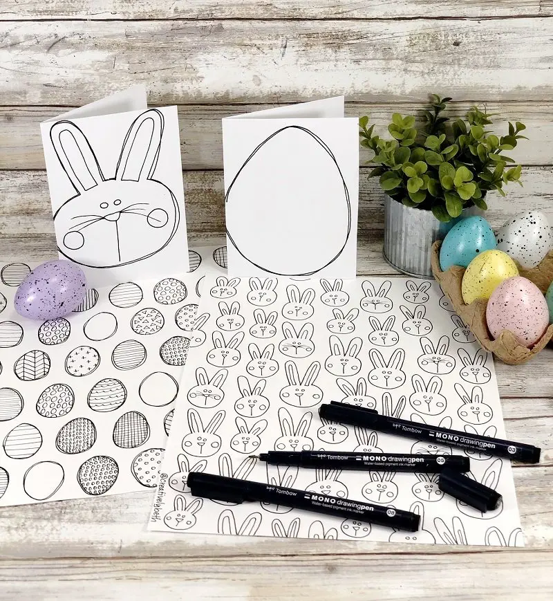 FREE EASTER COLORING PAGES CREATIVELY BETH 10 | Creatively Beth