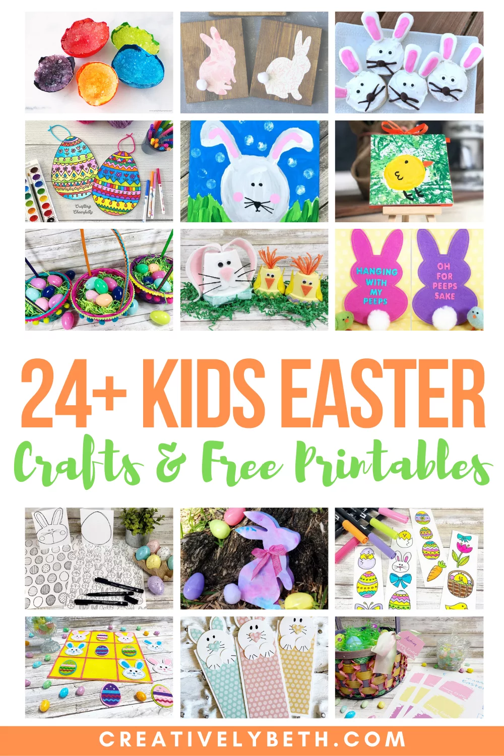 14 Printable Easter Crafts for Kids - Teaching Littles