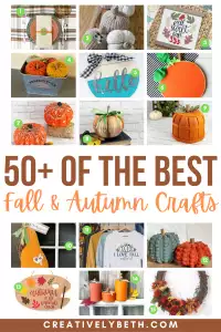 50+ of the BEST Fall Crafts and Home Decor