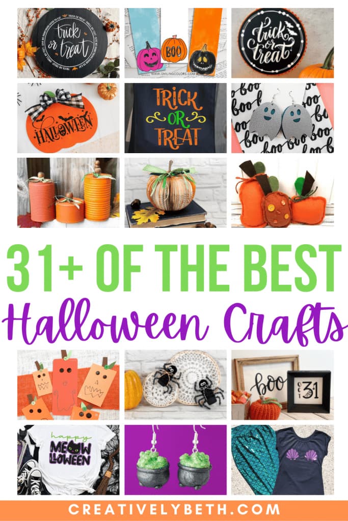 The 31 BEST Halloween Crafts and FREE Printables