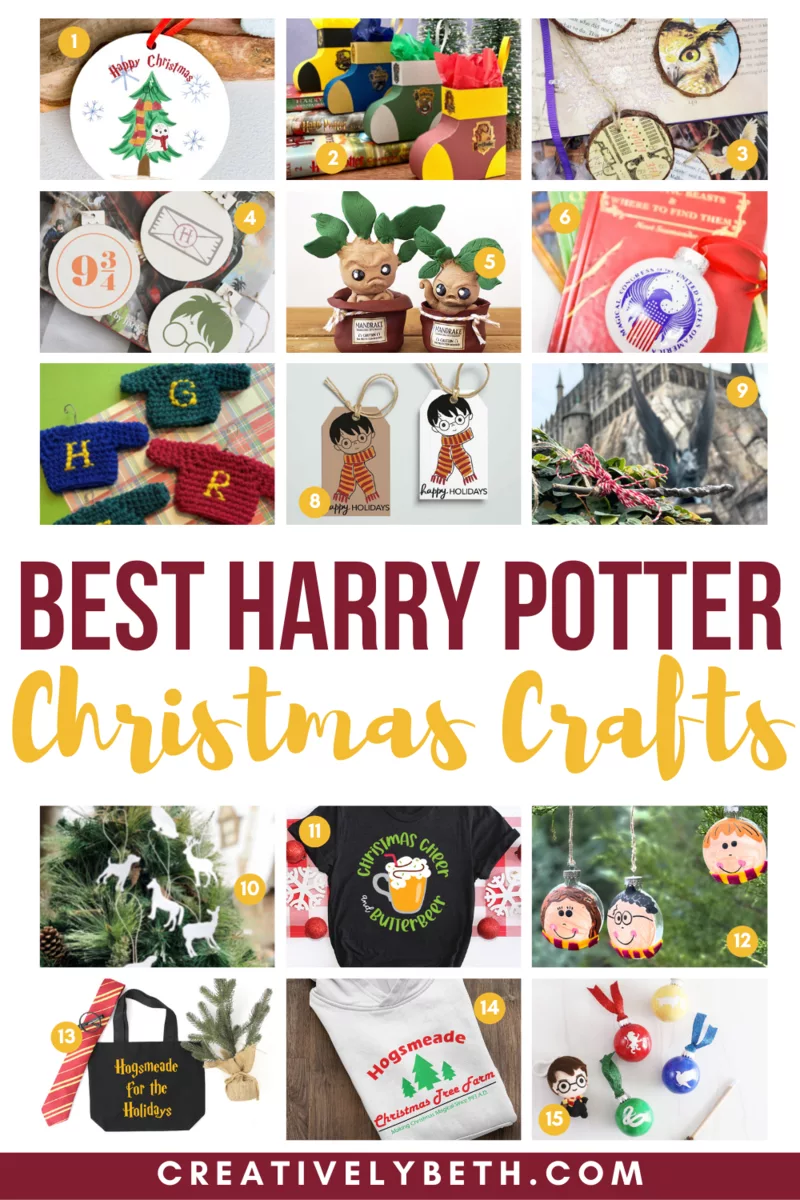 51+ Best Harry Potter Christmas Crafts and Printables