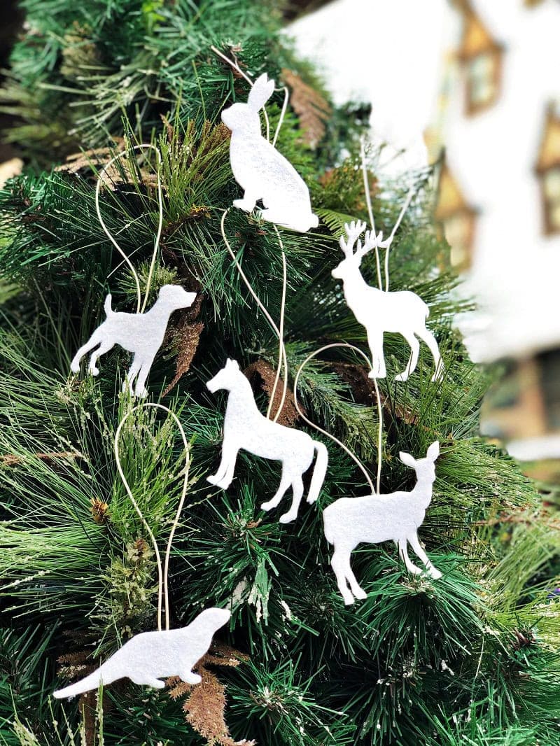 HARRY POTTER PATRONUS ORNAMENTS CREATIVELY BETH 02 | Creatively Beth