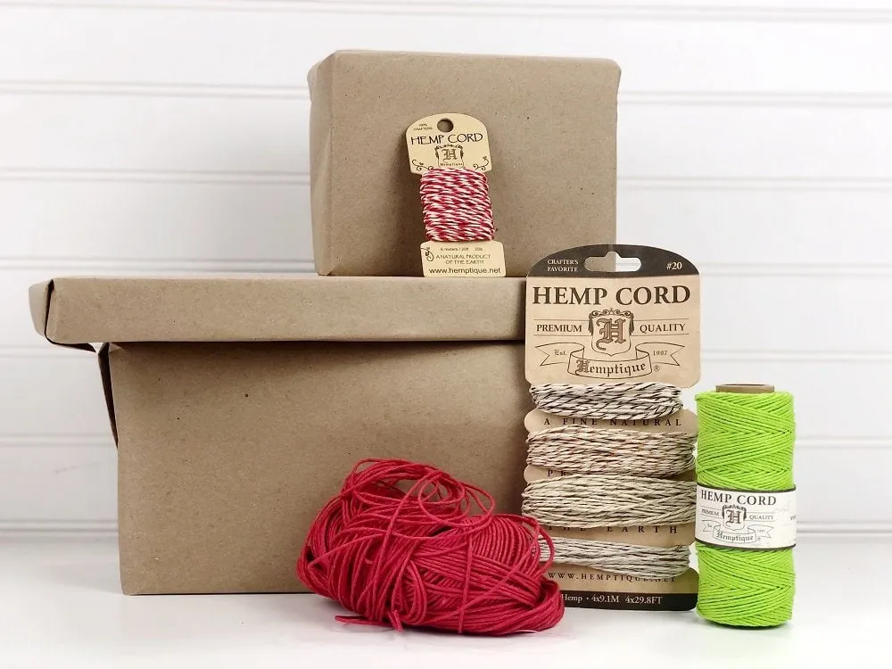 Easy Wrapping Ideas with Hemptique