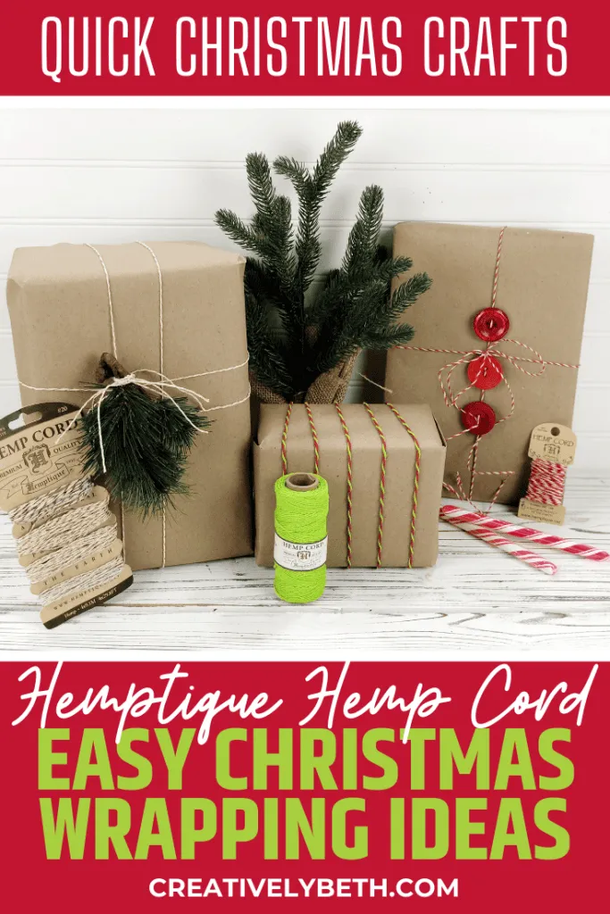 Easy Wrapping Ideas with Hemptique