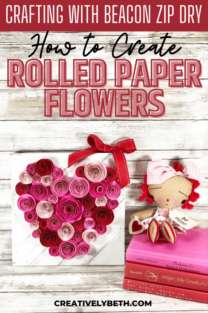 DIY Rolled Paper Flowers with Beacon
