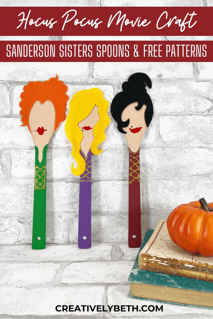 Free Printable Sanderson Sisters Bookmarks a Hocus Pocus Craft