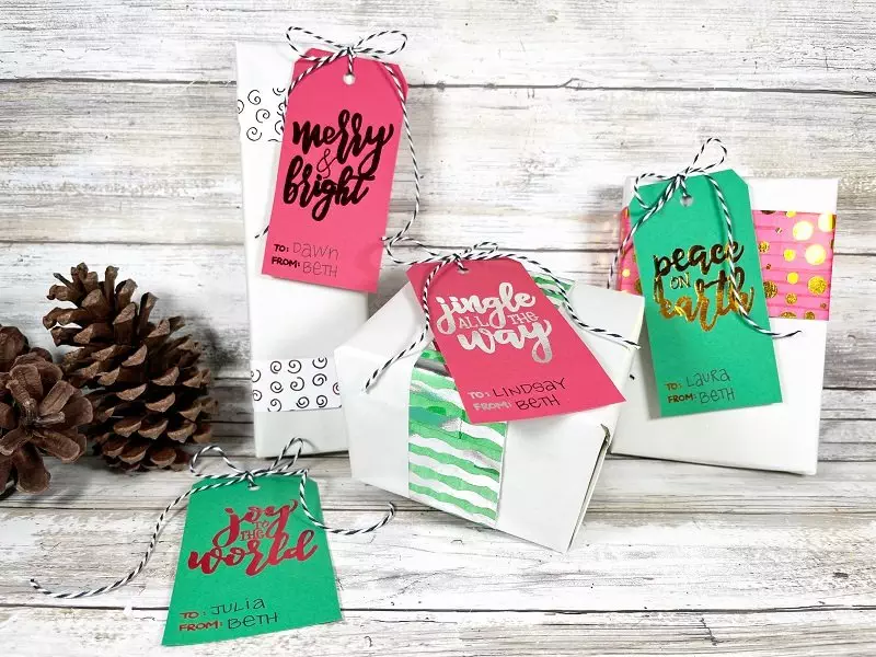 DIY Gift Tags: 4 Step Tutorial For Success