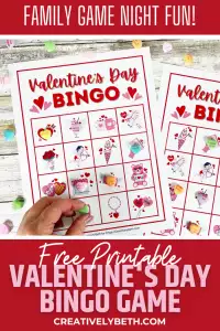 Valentine Bingo Cards Free Printable (24 Sets)