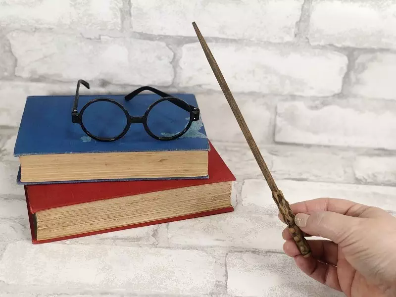 Harry Potter™ Enchanted Lit Wand Decor