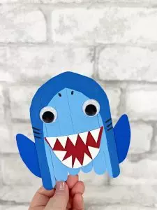 Craft Stick Shark Dollar Tree Kids Craft