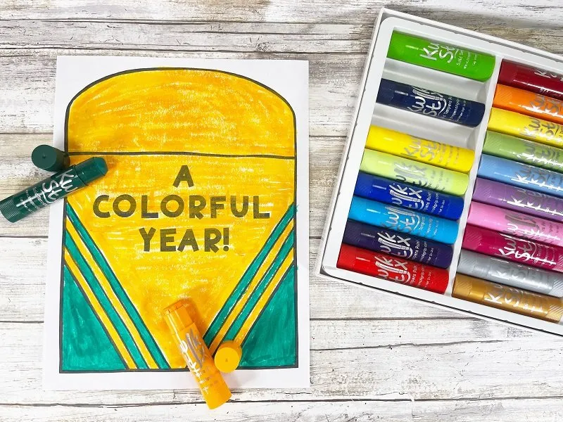 Crayon Bulletin Board Set Free Printables